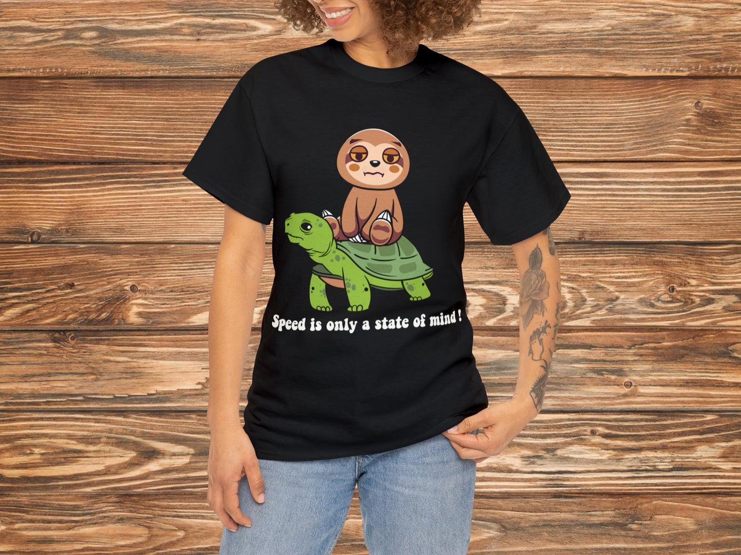 Speed is a State of Mind Shirt | Turtle Lover | Animal Lover | Cute Tee | Fun Clothing | Nature Lover | Inspirational Gift | Turtle Apparel