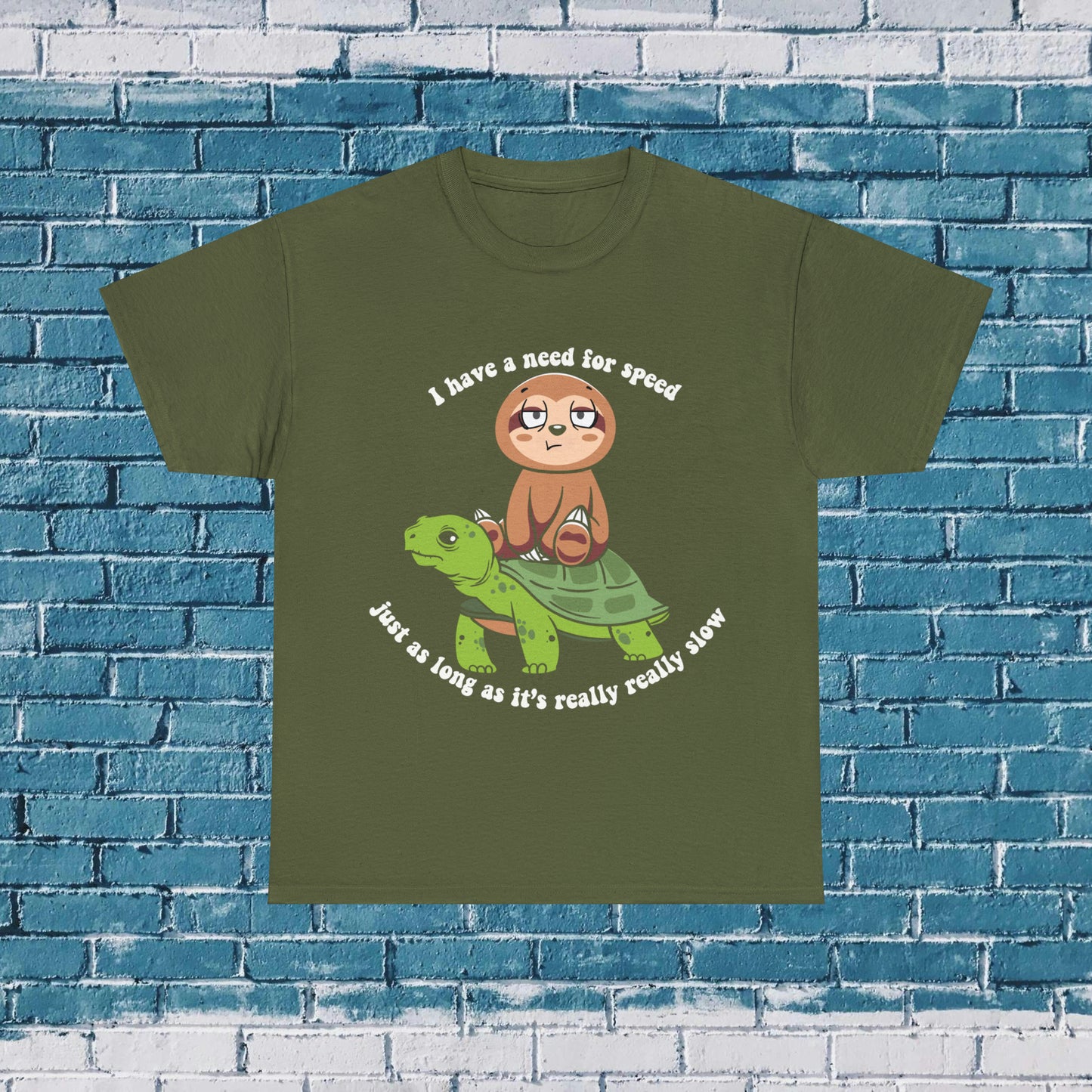 I Have a Need For Speed Shirt | Turtle Lover | Animal Lover | Cute Tee | Fun Clothing | Nature Lover | Inspirational Gift | Turtle Apparel