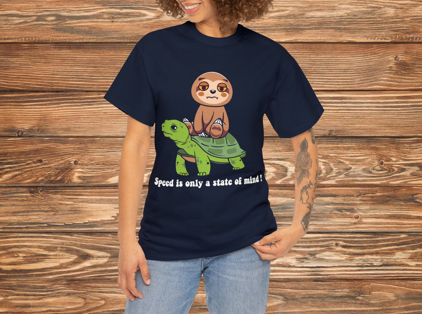 Speed is a State of Mind Shirt | Turtle Lover | Animal Lover | Cute Tee | Fun Clothing | Nature Lover | Inspirational Gift | Turtle Apparel