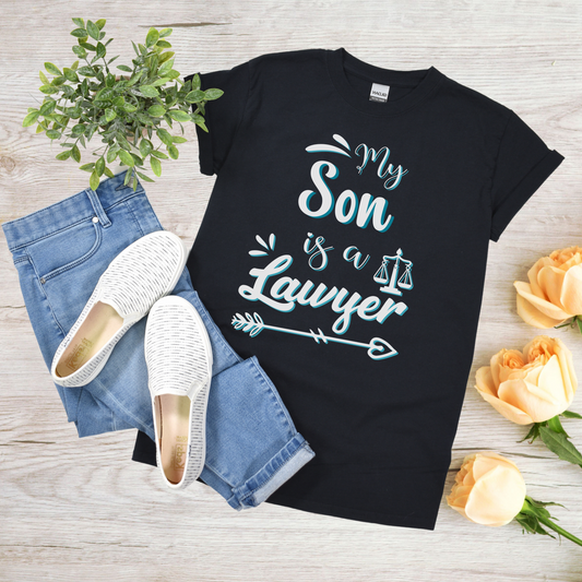 My Son is a Lawyer Shirt | Men Inspirational Shirt | Men Fashion T-Shirt | Funny Saying Shirt | Family T-Shirt | Christmas Apparel | Gift